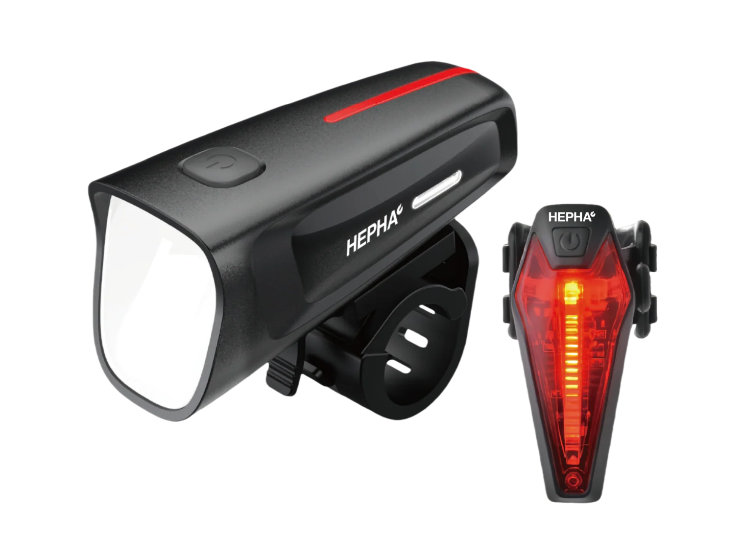 HEPHA Bicycle Lighting Set 100Lux